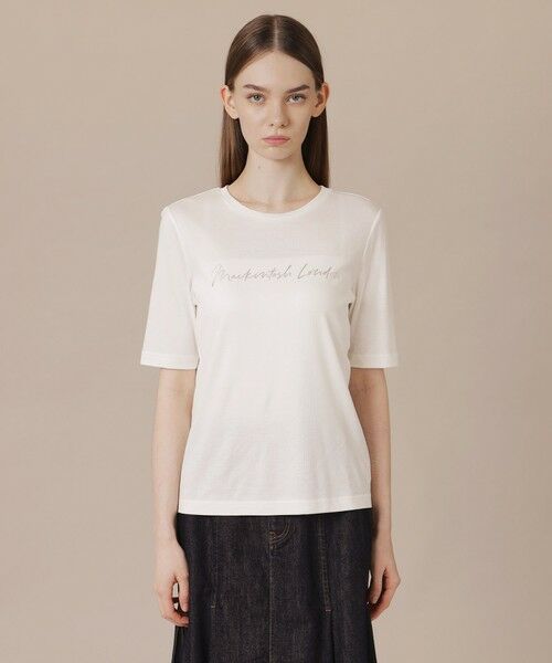 MACKINTOSH LONDON / マッキントッシュ ロンドン  カットソー | 【WEB・一部店舗限定】シャインリブＴシャツ | 詳細4