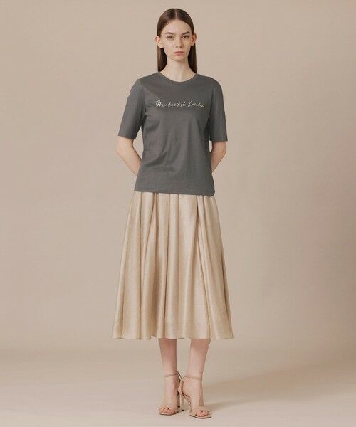 MACKINTOSH LONDON / マッキントッシュ ロンドン  カットソー | 【WEB・一部店舗限定】シャインリブＴシャツ | 詳細2