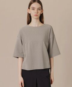 MACKINTOSH LONDON / マッキントッシュ ロンドン  カットソー | 【WEB・一部店舗限定】ストレッチサッカーストライプ半袖ブラウス