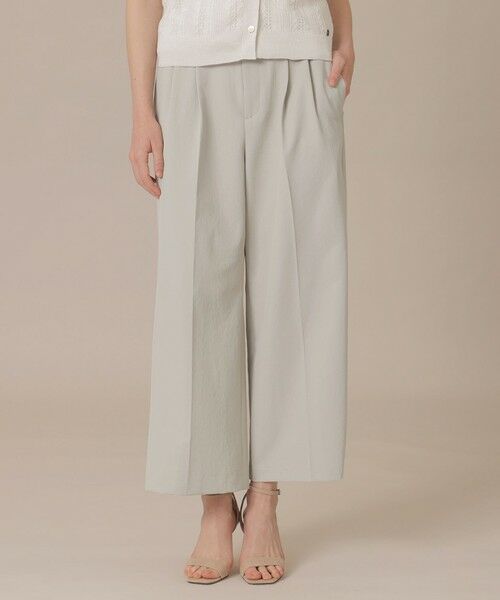 MACKINTOSH LONDON / マッキントッシュ ロンドン  その他パンツ | 【eclat5月号掲載】ドライツイルストレートパンツ（グレー系2）