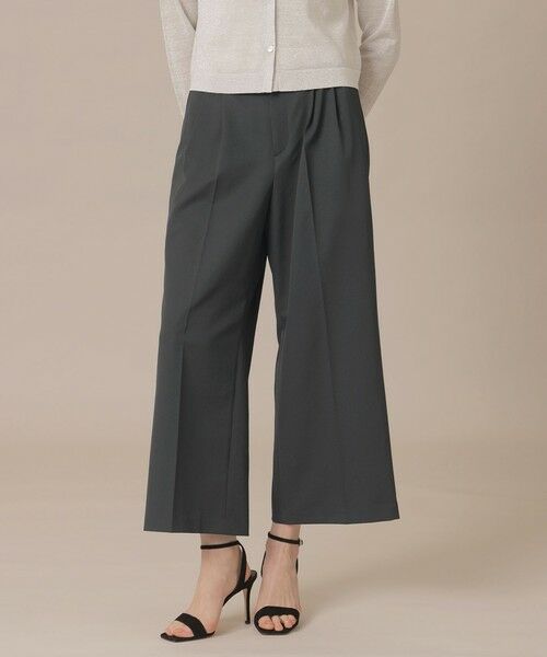 MACKINTOSH LONDON / マッキントッシュ ロンドン  その他パンツ | 【eclat5月号掲載】ドライツイルストレートパンツ（ネイビー）