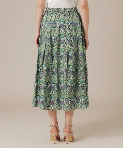 MACKINTOSH LONDON / マッキントッシュ ロンドン  ロング・マキシ丈スカート | ボタニカルウォールプリントスカート | 詳細7