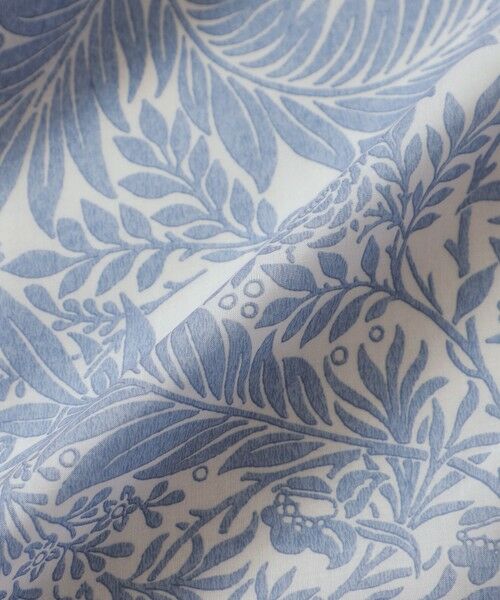 MACKINTOSH LONDON / マッキントッシュ ロンドン  ロング・マキシ丈スカート | リーフプリントタックギャザースカート | 詳細12