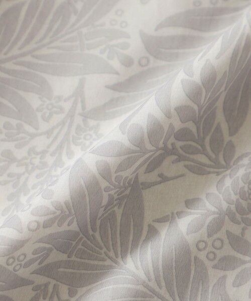 MACKINTOSH LONDON / マッキントッシュ ロンドン  ロング・マキシ丈スカート | リーフプリントタックギャザースカート | 詳細13