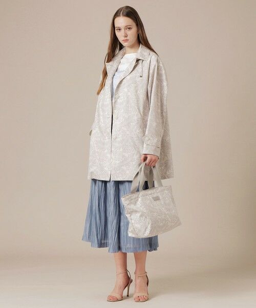 MACKINTOSH LONDON / マッキントッシュ ロンドン  ロング・マキシ丈スカート | 【eclat5月号掲載】ワッシャーカールマイヤータックスカート | 詳細2