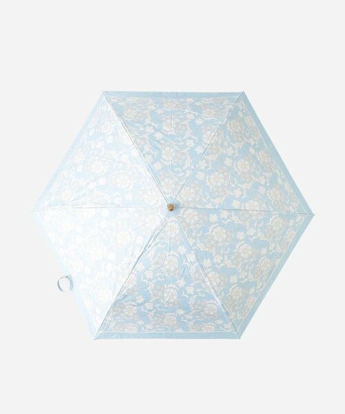 MACKINTOSH LONDON / マッキントッシュ ロンドン  傘 | 【婦人画報4月号掲載】【BIBURY FLOWER】バイブリーフラワー遮光晴雨兼用折畳傘 | 詳細1