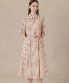 MACKINTOSH LONDON / マッキントッシュ ロンドン  ロング・マキシ丈ワンピース | 【婦人画報6月号掲載】マーブルストライプワンピース
