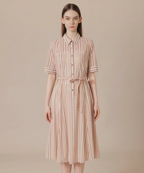 MACKINTOSH LONDON / マッキントッシュ ロンドン  ロング・マキシ丈ワンピース | 【婦人画報6月号掲載】マーブルストライプワンピース | 詳細3