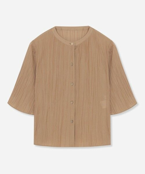 MACKINTOSH LONDON / マッキントッシュ ロンドン  シャツ・ブラウス | ワッシャースパンローンブラウス（ベージュ6）