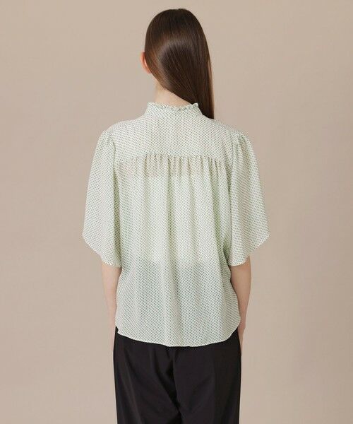 MACKINTOSH LONDON / マッキントッシュ ロンドン  シャツ・ブラウス | 【WEB・一部店舗限定】フラグメントプリントブラウス | 詳細5
