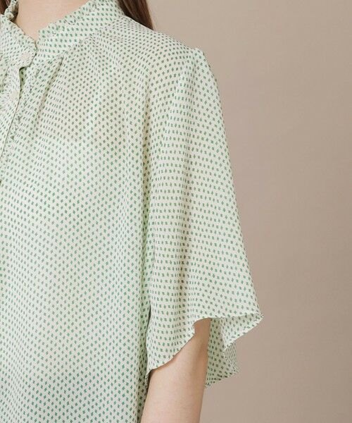MACKINTOSH LONDON / マッキントッシュ ロンドン  シャツ・ブラウス | 【WEB・一部店舗限定】フラグメントプリントブラウス | 詳細6