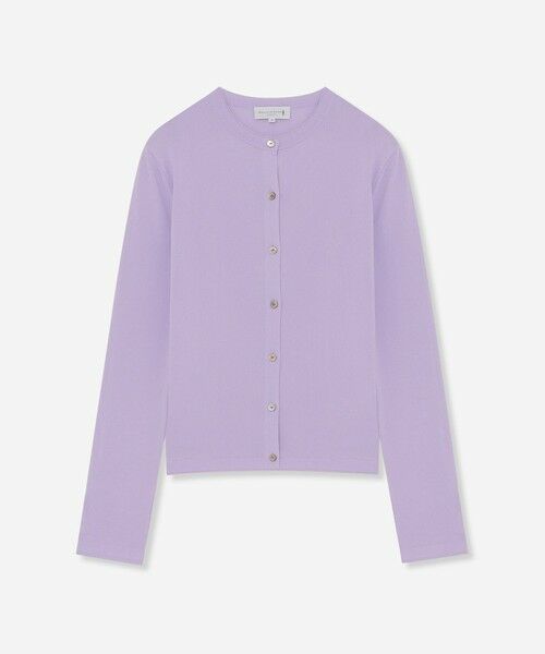 MACKINTOSH LONDON / マッキントッシュ ロンドン  ニット・セーター | クールレーヨンカーディガン（パープル6）