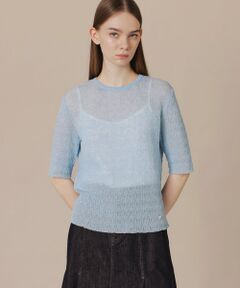 MACKINTOSH LONDON / マッキントッシュ ロンドン  ニット・セーター | 【婦人画報6月号掲載】リンクルニットプルオーバー
