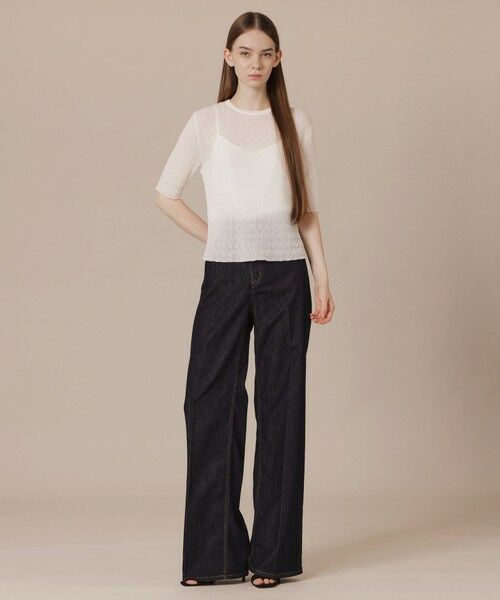 MACKINTOSH LONDON / マッキントッシュ ロンドン  ニット・セーター | 【婦人画報6月号掲載】リンクルニットプルオーバー | 詳細1