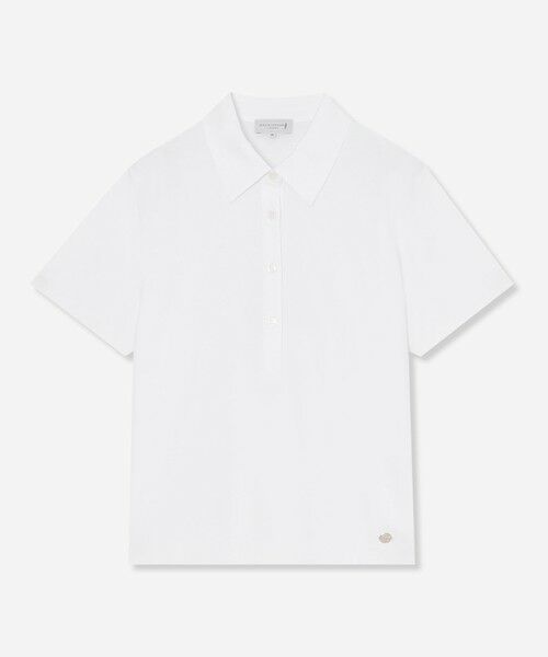 MACKINTOSH LONDON / マッキントッシュ ロンドン カットソー | シルケットコットンポロ(ホワイト)