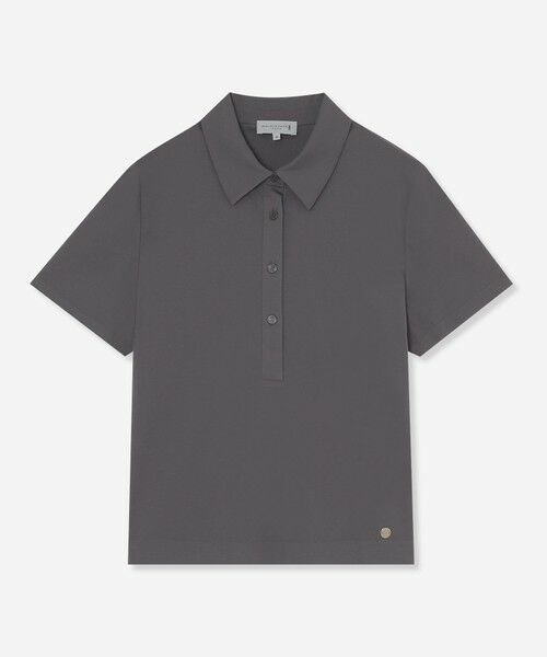 MACKINTOSH LONDON / マッキントッシュ ロンドン カットソー | シルケットコットンポロ(グレー系1)
