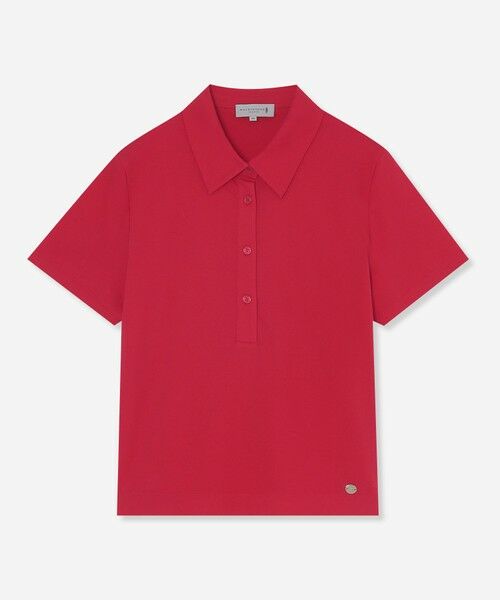 MACKINTOSH LONDON / マッキントッシュ ロンドン カットソー | シルケットコットンポロ(レッド系その他1)