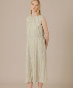MACKINTOSH LONDON / マッキントッシュ ロンドン  ロング・マキシ丈ワンピース | ワッシャーカールマイヤーワンピース