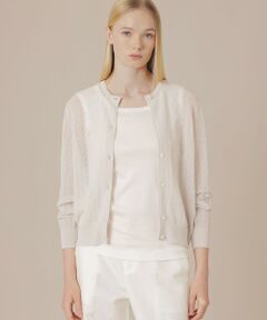 MACKINTOSH LONDON / マッキントッシュ ロンドン  ニット・セーター | シアージャカードカーディガン