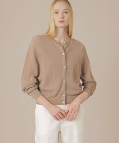 MACKINTOSH LONDON / マッキントッシュ ロンドン  ニット・セーター | シアージャカードカーディガン