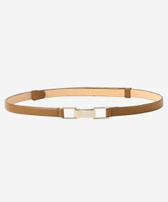 MACKINTOSH LONDON / マッキントッシュ ロンドン  ベルト・サスペンダー | スクエアバックルオイルレザーアジャストベルト
