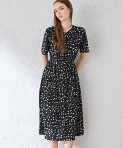 MACKINTOSH LONDON / マッキントッシュ ロンドン  ロング・マキシ丈ワンピース | ジオメトリックプリントワンピース