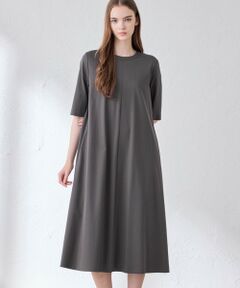 MACKINTOSH LONDON / マッキントッシュ ロンドン  ロング・マキシ丈ワンピース | 【The Essential Collection】プレーティング天竺ワンピース