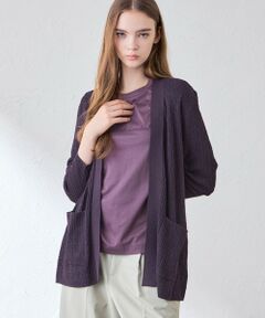 MACKINTOSH LONDON / マッキントッシュ ロンドン  ニット・セーター | クレープニットカーディガン