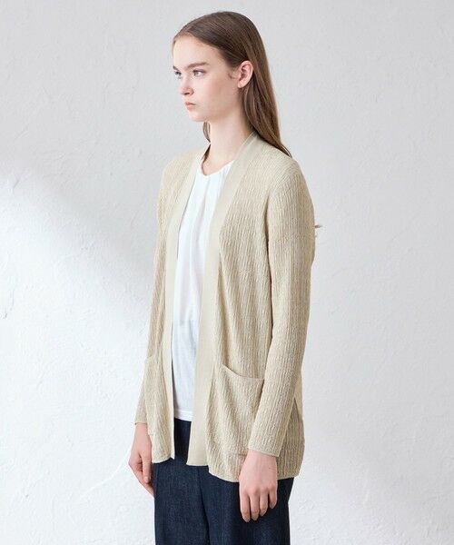 MACKINTOSH LONDON / マッキントッシュ ロンドン  ニット・セーター | クレープニットカーディガン | 詳細5
