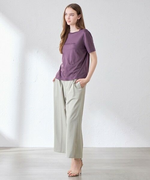 MACKINTOSH LONDON / マッキントッシュ ロンドン  カットソー | シェーディングシグネチャーロゴTシャツ | 詳細3