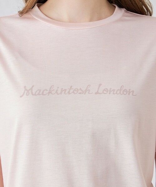 MACKINTOSH LONDON / マッキントッシュ ロンドン  カットソー | シェーディングシグネチャーロゴTシャツ | 詳細8
