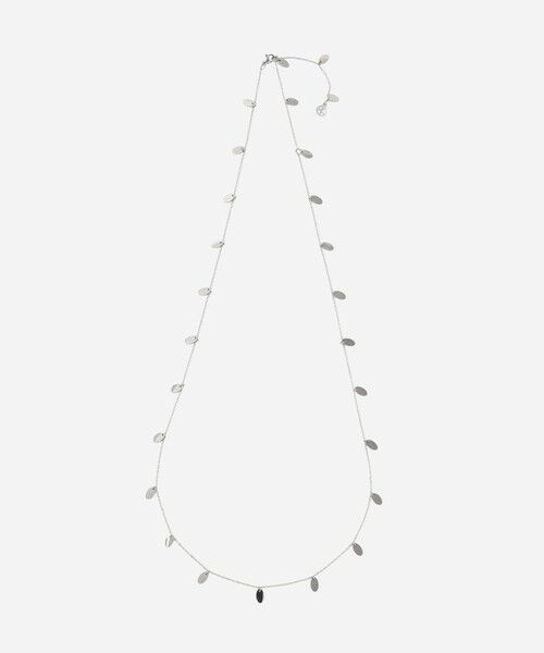 MACKINTOSH LONDON / マッキントッシュ ロンドン  ネックレス・ペンダント・チョーカー | オーバルリーフステーションネックレス（シルバー）