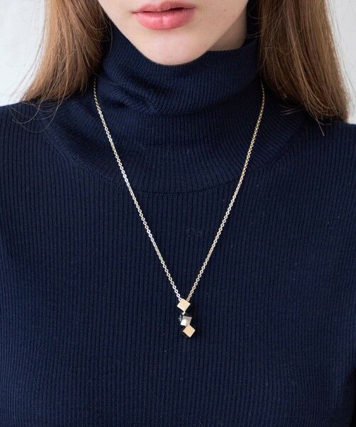 MACKINTOSH LONDON / マッキントッシュ ロンドン  ネックレス・ペンダント・チョーカー | スリーキューブネックレス | 詳細1