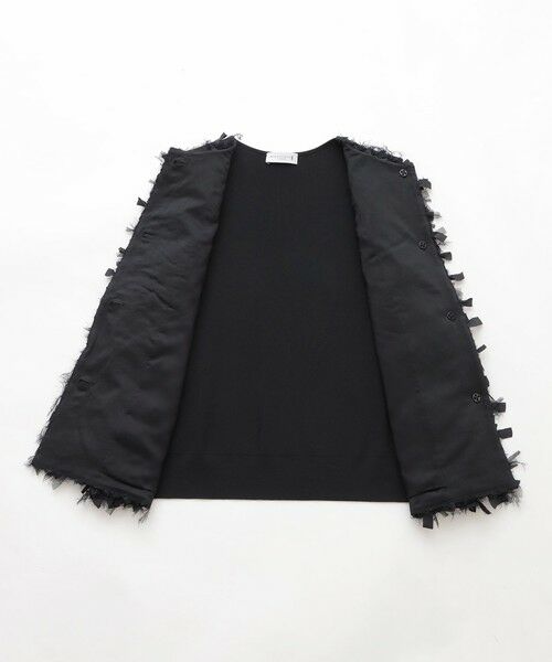 MACKINTOSH LONDON / マッキントッシュ ロンドン  ノーカラージャケット | ニットコンビツイードジレ | 詳細8