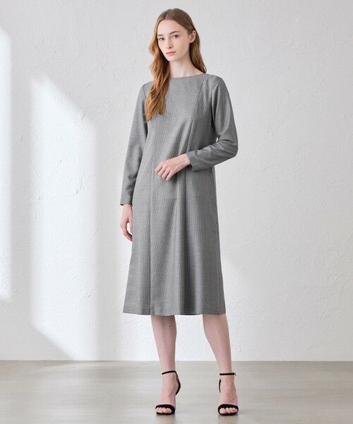 MACKINTOSH LONDON / マッキントッシュ ロンドン  ロング・マキシ丈ワンピース | キュプラポリエステルワンピース | 詳細1