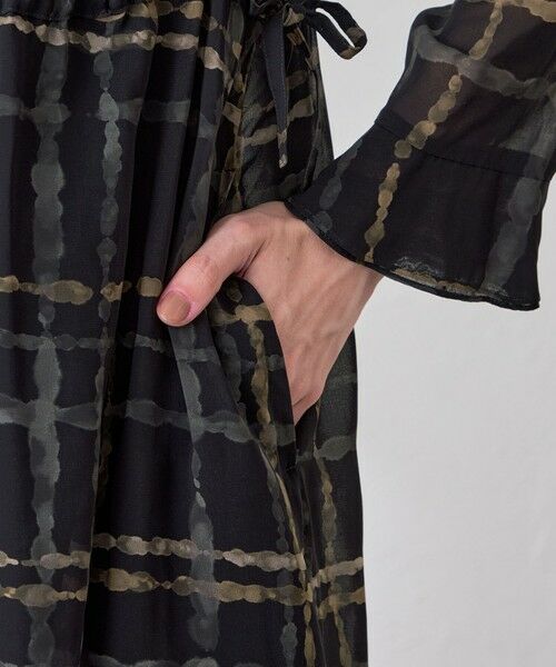 MACKINTOSH LONDON / マッキントッシュ ロンドン  ロング・マキシ丈ワンピース | チェックプリントワンピース | 詳細5