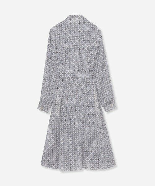 MACKINTOSH LONDON / マッキントッシュ ロンドン ロング・マキシ丈ワンピース | 【ANDREW/アンドリュー】バイカラーアンドリュープリントワンピース | 詳細4