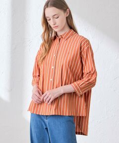 MACKINTOSH LONDON / マッキントッシュ ロンドン  シャツ・ブラウス | コットンタイプライターストライプシャツ