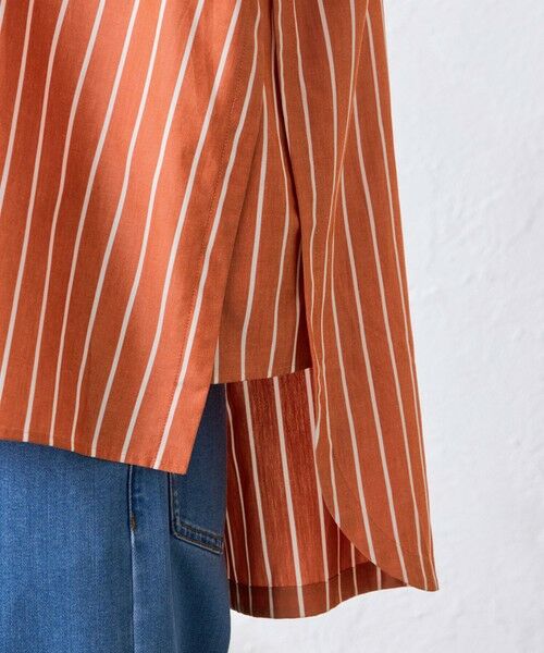 MACKINTOSH LONDON / マッキントッシュ ロンドン  シャツ・ブラウス | コットンタイプライターストライプシャツ | 詳細7
