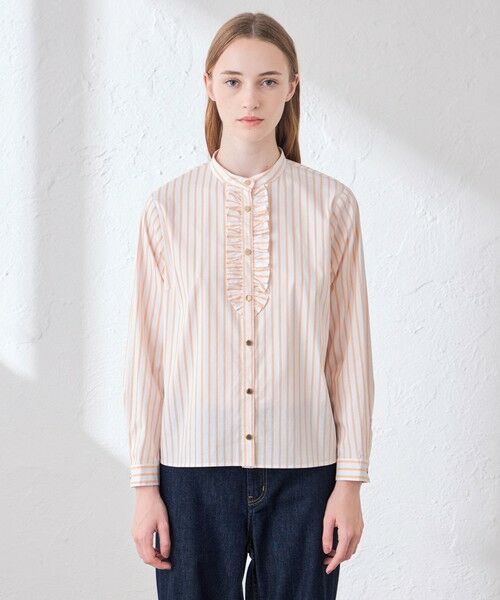 MACKINTOSH LONDON / マッキントッシュ ロンドン  シャツ・ブラウス | ラメストライプブラウス | 詳細3