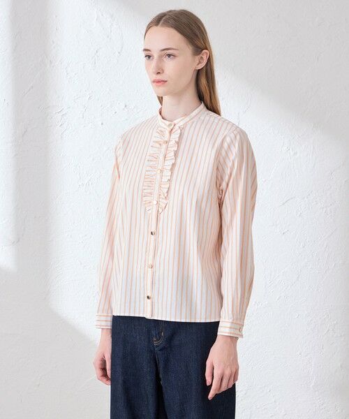 MACKINTOSH LONDON / マッキントッシュ ロンドン  シャツ・ブラウス | ラメストライプブラウス | 詳細4