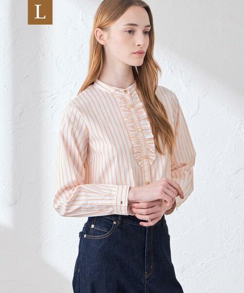 MACKINTOSH LONDON / マッキントッシュ ロンドン  シャツ・ブラウス | ラメストライプブラウス | 詳細11