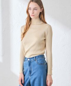 MACKINTOSH LONDON / マッキントッシュ ロンドン  ニット・セーター | ブライトレーヨンハイネック