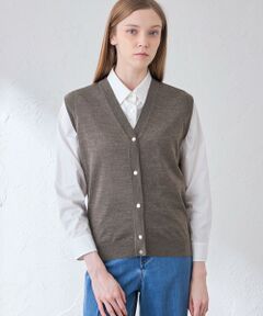 MACKINTOSH LONDON / マッキントッシュ ロンドン  ニット・セーター | クリアニットジレ