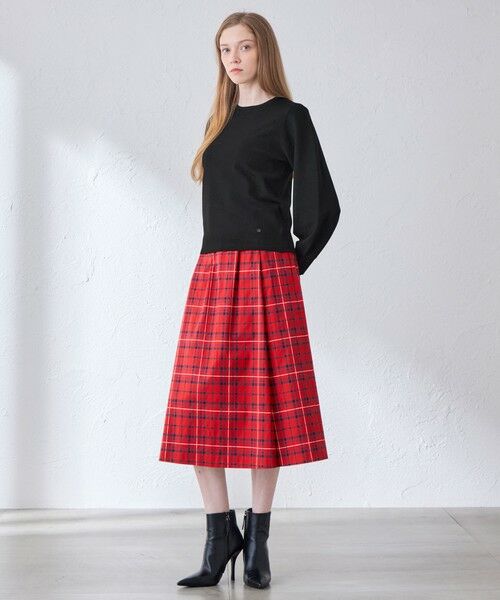 MACKINTOSH LONDON / マッキントッシュ ロンドン  ニット・セーター | レーヨンストレッチパフスリーブニット | 詳細1