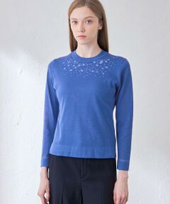 MACKINTOSH LONDON / マッキントッシュ ロンドン  ニット・セーター | スパンコールニットプルオーバー