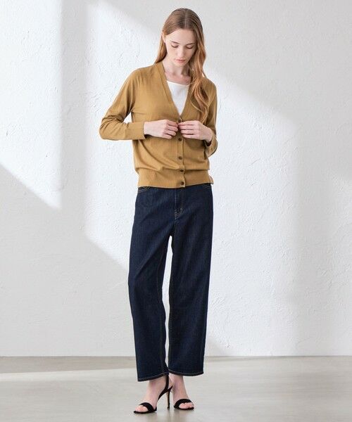 MACKINTOSH LONDON / マッキントッシュ ロンドン  ニット・セーター | 【WEB・一部店舗限定】リアプレーンニットカーディガン | 詳細4