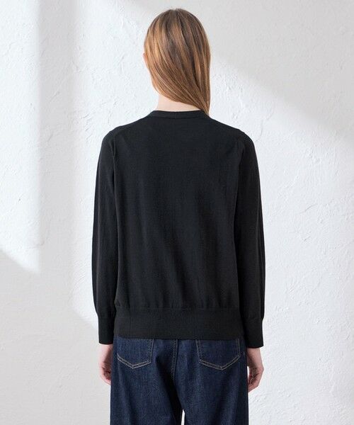MACKINTOSH LONDON / マッキントッシュ ロンドン  ニット・セーター | 【WEB・一部店舗限定】リアプレーンニットカーディガン | 詳細7