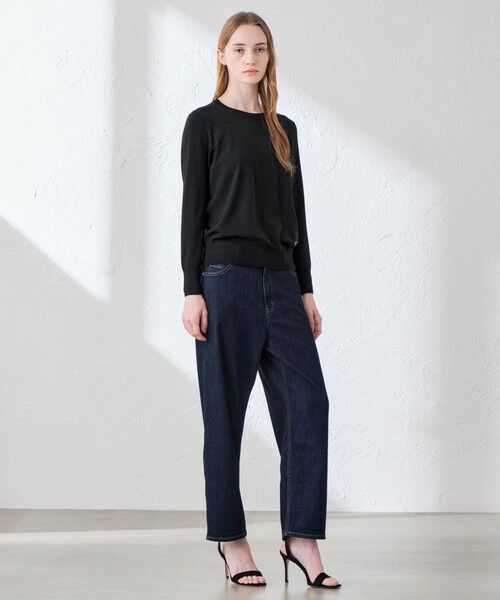 MACKINTOSH LONDON / マッキントッシュ ロンドン  ニット・セーター | 【WEB・一部店舗限定】リアプレーンニットクルーネックプルオーバー | 詳細2