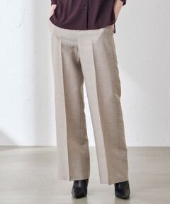 MACKINTOSH LONDON / マッキントッシュ ロンドン  その他パンツ | キュプラポリエステルストレートワイドパンツ
